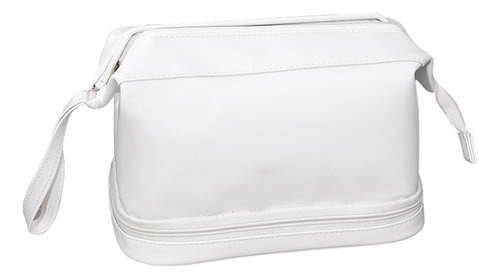 Bolsa De Maquillaje De Doble Capa Para Mujer De Gran Capacid