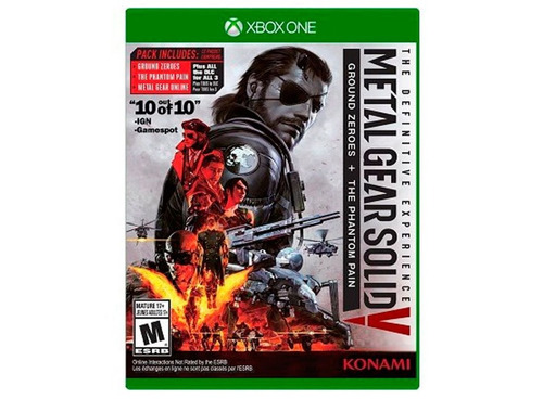 Metal Gear Solid V The Definitive Experience Xbox One Nuevo 