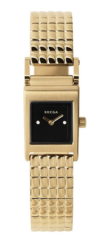 Breda 'revel' Reloj Pulsera De Oro Y Oro Y Metal, 18mm