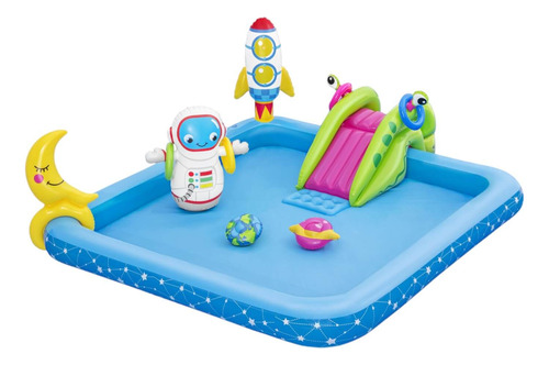 Piscina Y Juegos Inflable Astros 2.28mx2.06mx84cms Bestway