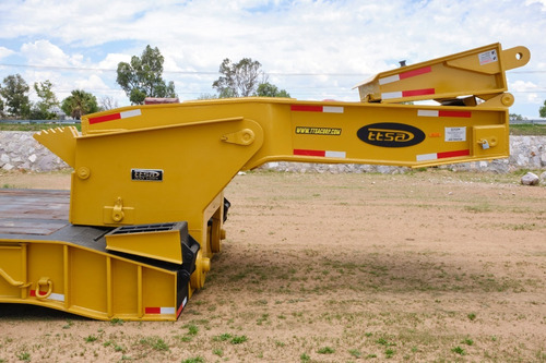 Imagen 12 de 14 de Lowboy Cama Baja 80 Toneladas Desmontable Jeep Dolly