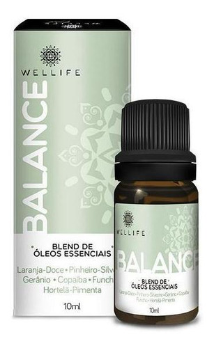 Óleo Essencial Wellife Blend Balance 10ml Wellife