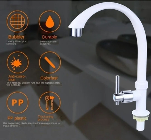 Grifo Económico Ahorrador De Agua Para Lavaplatos Cocina M1