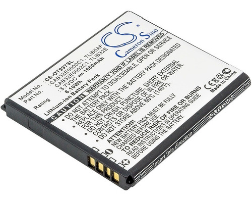 Bateria Para Alcatel Ot997 Tcl J160 S710 S800 Cab32e0000c1 
