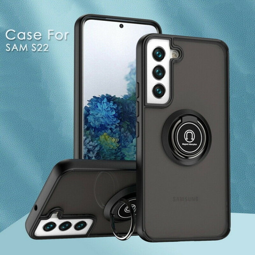 Funda Para Samsung S22 Plus Ultra Antigolpe Anillo Magnetico