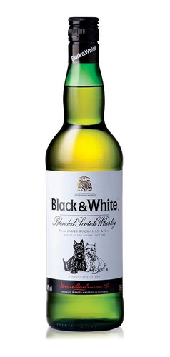 Whisky Escoces Black & White 1 Litro