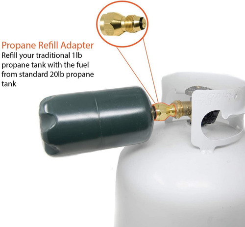 Adaptador Trasegado Propano Bombona Amarilla Map Pro Coleman