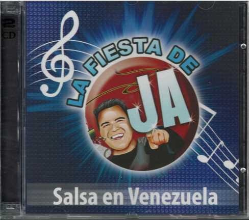 Cd - La Fiesta De J.a - 2 Cd / Salsa En Venezuela - Original