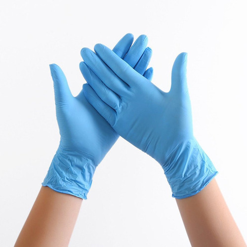 Guantes Desechables De Nitrilo De Examen Médico Guantes De