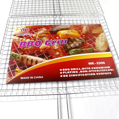 Grelha Dupla Para Churrasco 47cm Markall