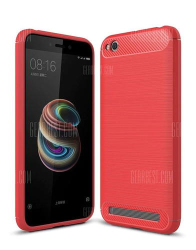 Capa Xiaomi Redmi 5a Tela 5.0  Vermelha