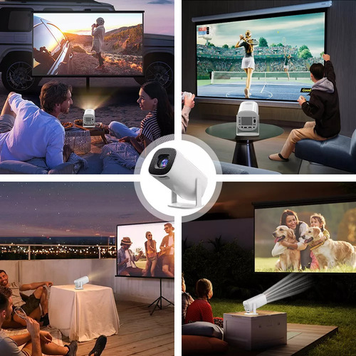 Proyector Led 4k Profesional Portatil Wifi Smart Tv Android