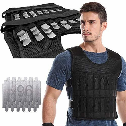 Lek Ro Adjustable Weighted Vest 44lb Fitness Weight Training