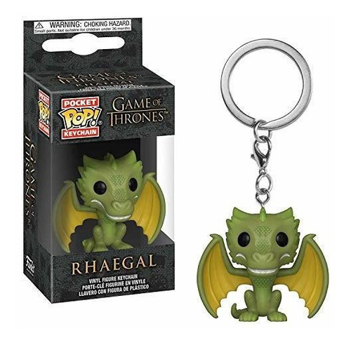 Funko Pop! Llaveros: Juego De Tronos - Rhaegal.