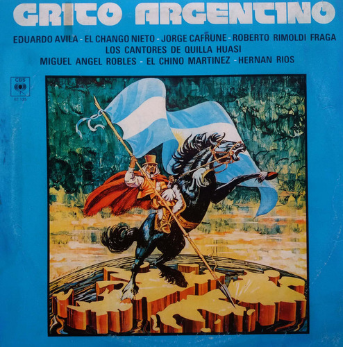 Eduardo Avila, El Chango Nieto, Cafrune - Grito Argentino Lp