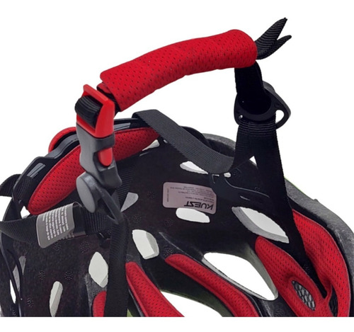 Casco Mtb Kuest Bicicleta 23 Ventilaciones Rcbi-1l Deportivo Color Amarillo y Blanco Talle Único