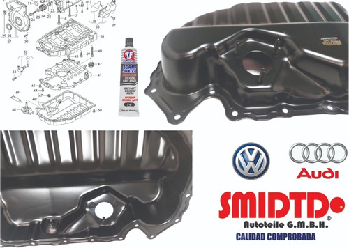 Carter Inferior Sensor Aceite Silicon Vw Jetta A6 2.0 05-14