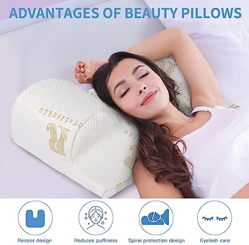 Almohada De Belleza Para Dormir Boca Arriba