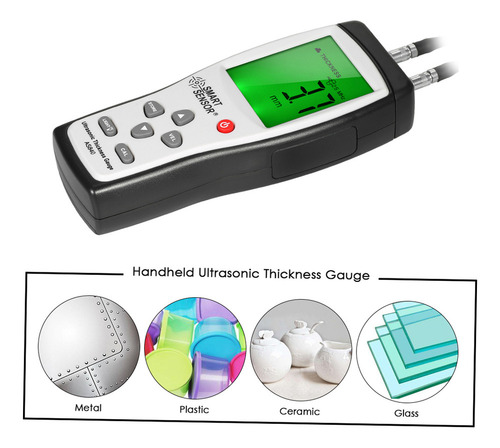 Medidor De Espesor Smart Sensor Ultrasónico Profesional