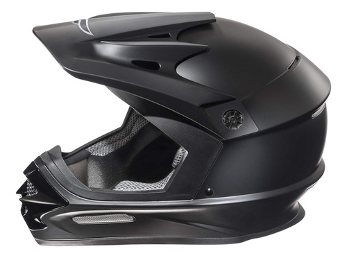 Casco Para Moto Fulmer 204 Mpx Adu Talla M Color Negro