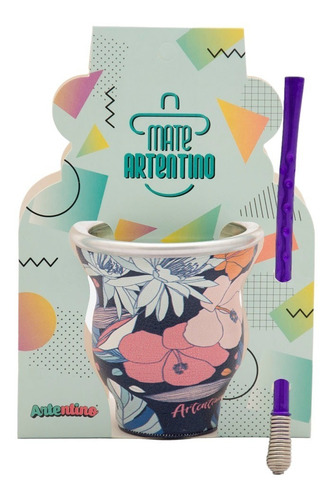 Imagen 2 de 10 de Kit 12 Mate Bombilla Set Regalo Artentino Oferta Por Mayor