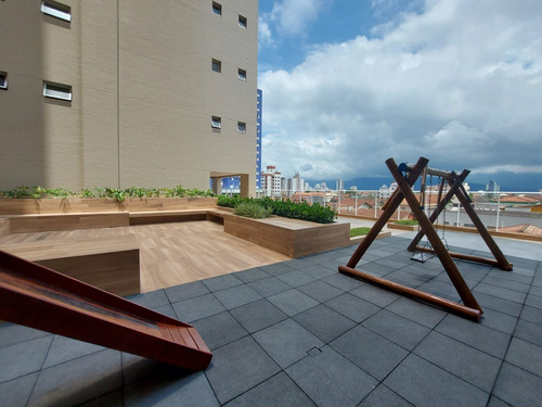 Imagem 15 de 30 de Oportunidade - Ultima Unidade! Apartamento 2 Dormitórios, 1 Suíte, Varanda Gourmet Frente Pro Mar, Lazer Completo, Financiamento Banco Ou Direto! - Ap00831 - 70716306