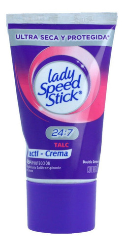 Desodorante Lady Speed Stick Crema 30 Gr Double Defense