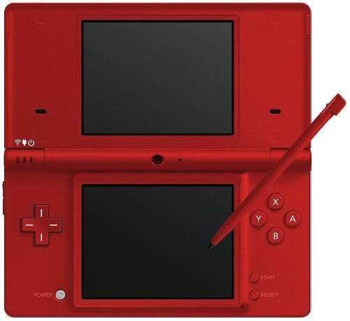 Nintendo DSi TWL-001 256MB cor  matte red