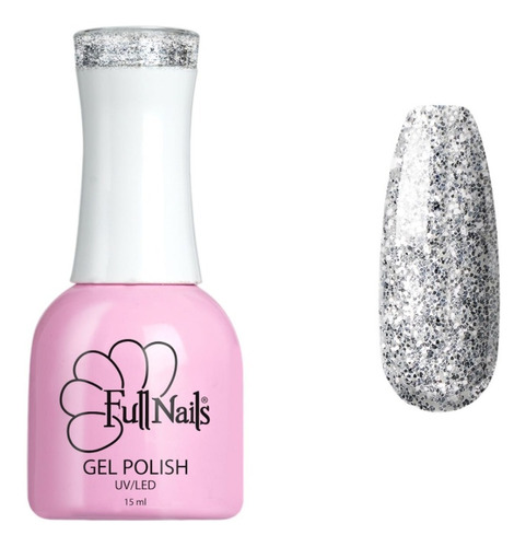 Gel Uv/led Semi Fu79 Iron Heart Full Nails 15ml Uñas Esculpi