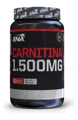 Suplemento Deportivo Ena Carnitina Pro Burn 60capsulas