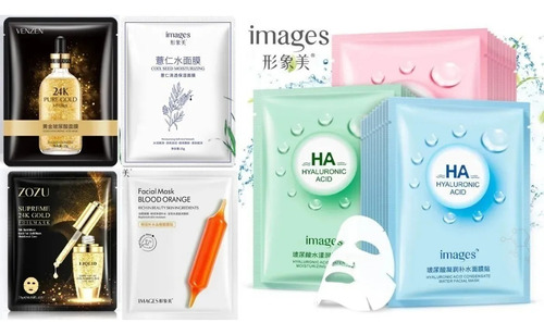 30 Mascarillas Coreanas Hidratante Exfoliante Facial Rostro