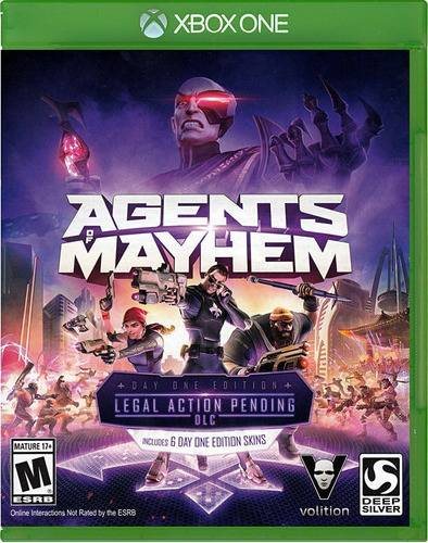 Agents Of Mayhem Xbox One Nuevo Físico Envió Gratis Juego 