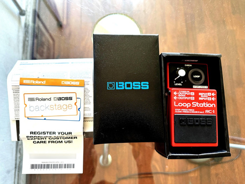 Pedal De Guitarra Boss Rc-1 - Loop Station Impecable