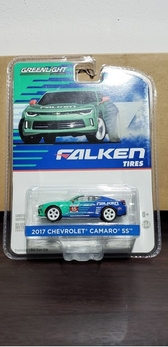 2017 Chevrolet Camaro Ss Falken 1/64 Greenlight