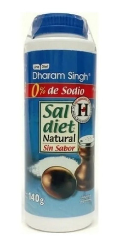 Dharam Singh Sal 0% Sodio Natural Sin Gluten 140gr - Dw