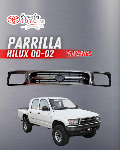 Parrilla Toyota Hilux 00-02 Taiwanes