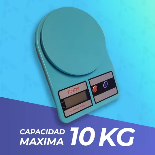 Balanza Digital De Cocina Hasta 10 Kg A Pilas 1 Gr A 10kg