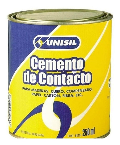 Adhesivo Cemento De Contacto 250ml Unisil G P