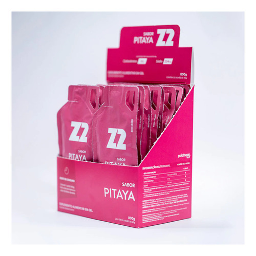 Suplementos Em Gel Energy Z2 Z2+z2n 10 Sachês Sabor Pitaya