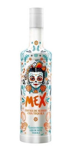 Crema De Mango Con Tequila Mex 700 Ml + 2 Vasitos Chupito