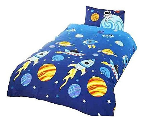 Rocket Single Duvet Cover Y Conjunto De Funda De Alm