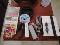 Comprar Nintendo Wii Con 4 Juegos Originales New Mario Kart