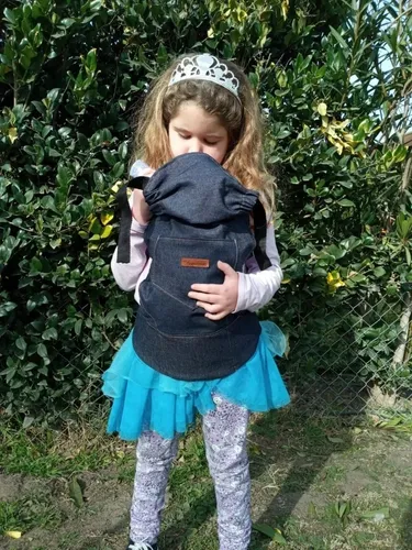 Mochila Portabebe De Jean Ergonomica Appa Lala