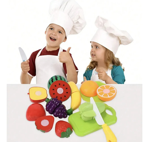Juguetes Educativos De Cocina De Simulación, Juego De 18p Multicolor