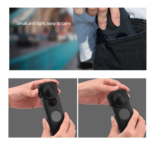 Imagem 7 de 7 de Capinha De Lente P/ Câmera Insta360 One X2 Silicone