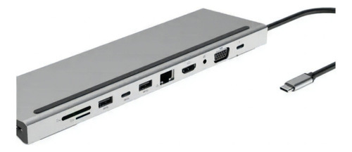 Dockstation Usb-c 11 Saídas Hub Mackbook Pro / Air / Macmini