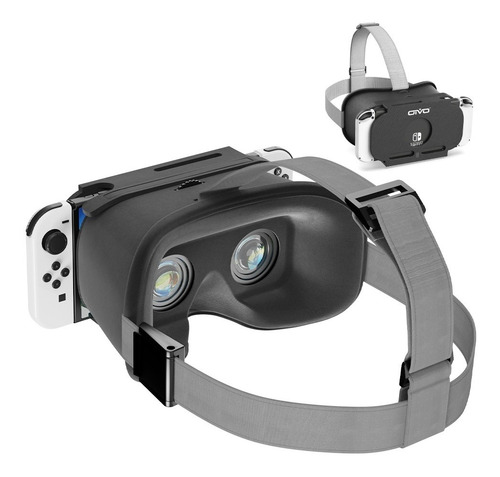 Lentes De Realidad Virtual Oivo Para Nintendo Switch Oled VR Glasses color negro