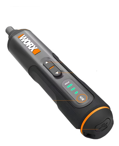 Destornillador Eléctrico Worx Wx240 4v Pistolas Eléctricas Para Pintura