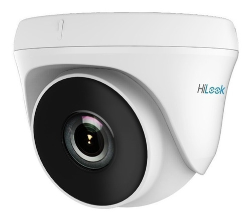 Imagen 1 de 1 de Cámara de seguridad Hikvision THC-T110-P HiLook con resolución de 1MP visión nocturna incluida blanca 