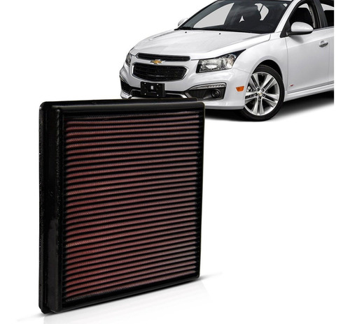 Filtro Ar K&n Cruze 1.8 09 10 2011 2012 2013 2014 2015 2016